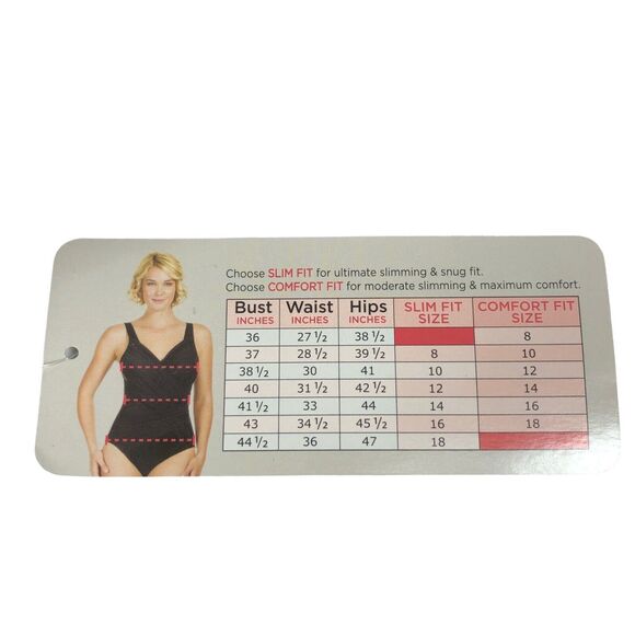 NEW Kirkland Signature by Miraclesuit Tankini Top 10 Ruffle Polka Dot Swimsuit - Picture 11 of 11